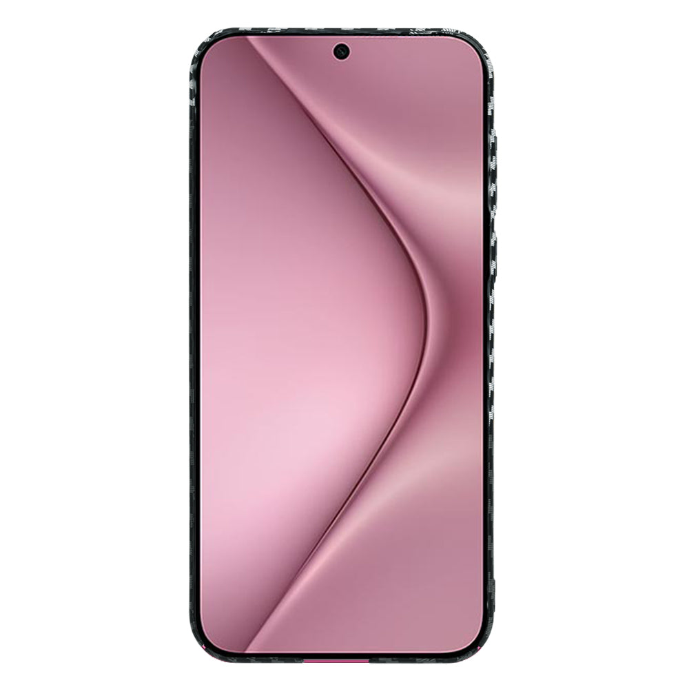 Capa para Huawei Pura 70, Techsuit, Carbonite FiberShell, Preto Cinzento