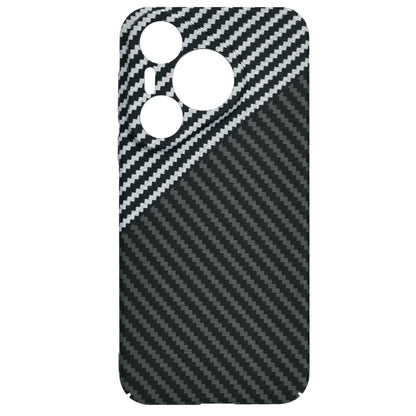 Capa para Huawei Pura 70, Techsuit, Carbonite FiberShell, Preto Cinzento