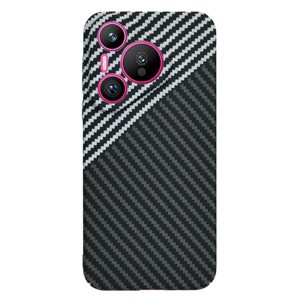 Capa para Huawei Pura 70, Techsuit, Carbonite FiberShell, Preto Cinzento