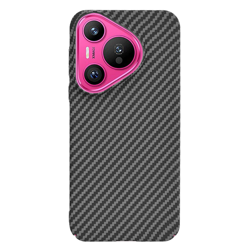 Case for Huawei Pura 70, Techsuit, Carbonite FiberShell, Black