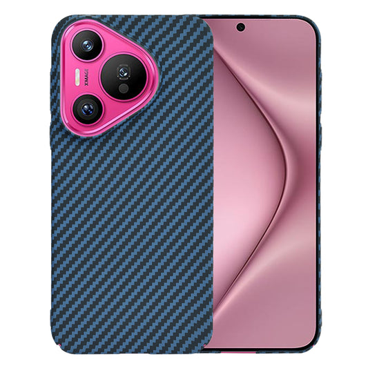Capa para Huawei Pura 70, Techsuit, Carbonite FiberShell, Turquesa