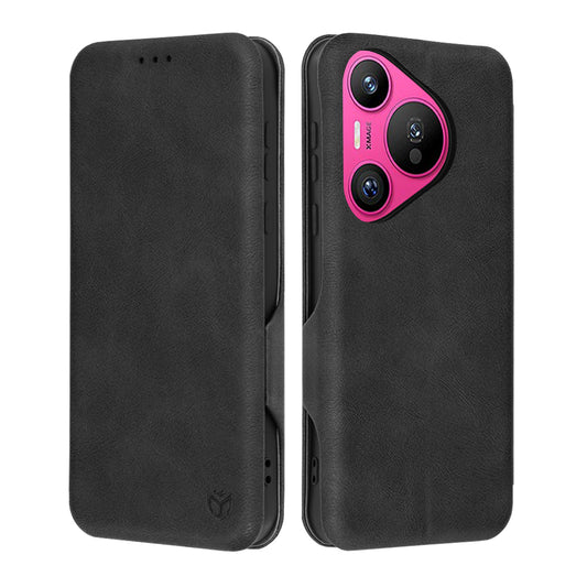 Capa para Huawei Pura 70, Techsuit, Safe Wallet Plus, Preta