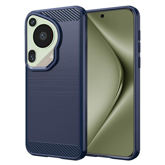 Capa para Huawei Pura 70 Ultra, Techsuit, Carbono, Azul