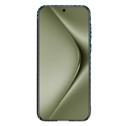 Capa para Huawei Pura 70 Ultra, Techsuit, Carbonite FiberShell, Preto Azul
