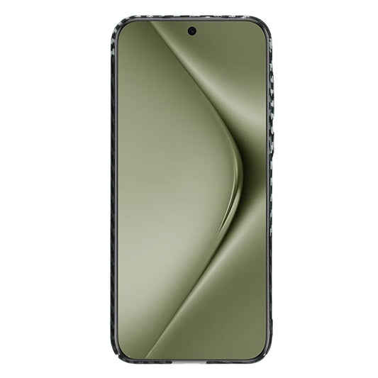 Capa para Huawei Pura 70 Ultra, Techsuit, Carbonite FiberShell, Preto Cinzento