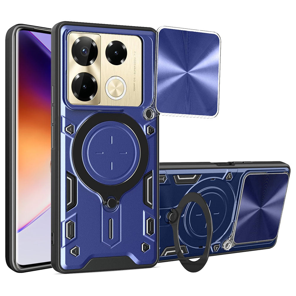 Capa para Infinix Note 40 Pro+, Techsuit, CamGuard Pro, Azul