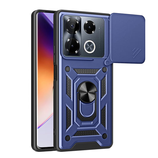 Capa para Infinix Note 40 Pro+, Techsuit, CamShield, Azul