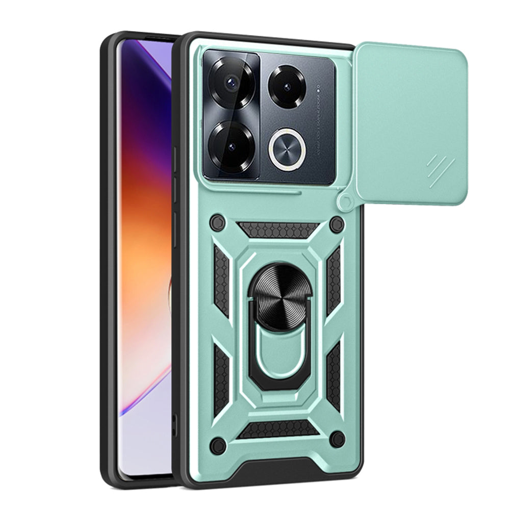 Capa para Infinix Note 40 Pro+, Techsuit, CamShield, Verde