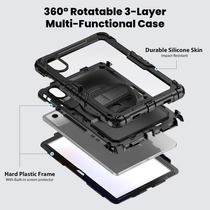 Capa para Lenovo Idea Tab 11, Tech-Protect, Solid, Preta