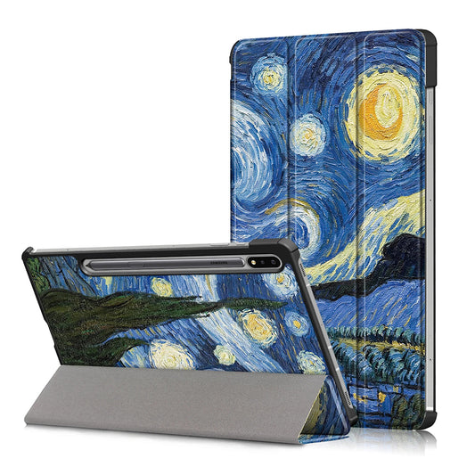 Capa para Lenovo Idea Tab 11, Techsuit, FoldPro Starry Night, Multicolor