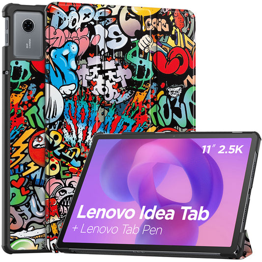 Capa para Lenovo Idea Tab 11, Techsuit, FoldPro Urban Vibe, Multicolor