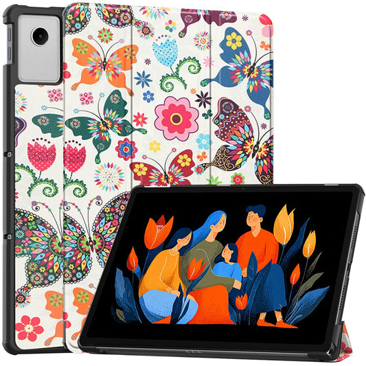 Capa para Lenovo Idea Tab Plus, Techsuit, FoldPro Butterfly, Multicolor