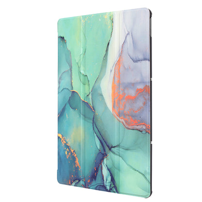 Capa para Lenovo Idea Tab Plus, Techsuit, FoldPro Green Time, Multicolor