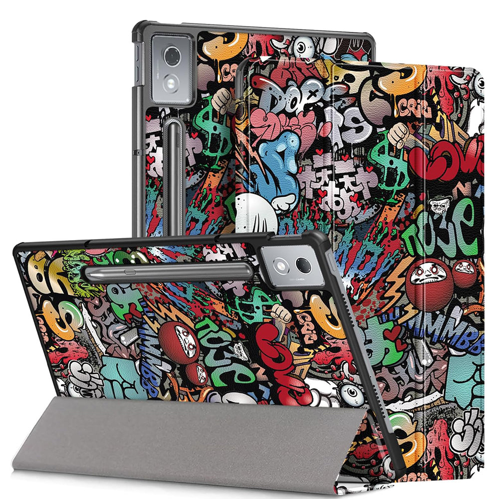 Capa para Lenovo Idea Tab Pro, Techsuit, FoldPro Urban Vibe, Multicolor
