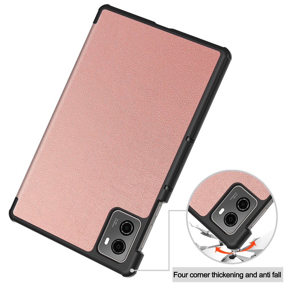 Capa para Lenovo Legion Y700 (2025), Techsuit, FoldPro, Rosa Dourado