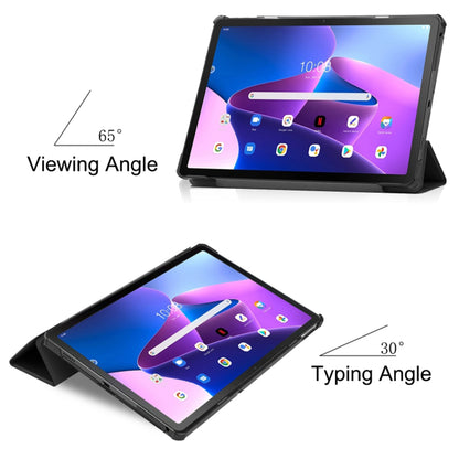 Capa para Lenovo Tab M10 Gen 3, Techsuit, FoldPro, Preta