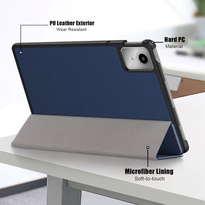 Case for Lenovo Tab M11, Techsuit, FoldPro, Blue
