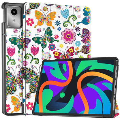 Capa para Lenovo Tab M11, Techsuit, FoldPro Butterfly, Multicolor