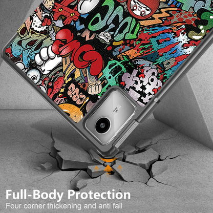 Capa para Lenovo Tab M11, Techsuit, FoldPro Urban Vibe, Multicolor