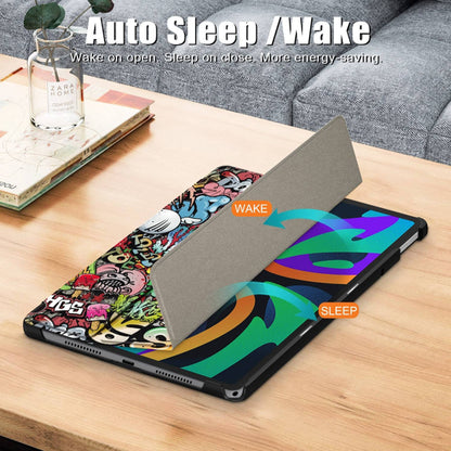 Capa para Lenovo Tab M11, Techsuit, FoldPro Urban Vibe, Multicolor