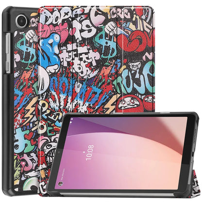 Capa para Lenovo Tab M8 (4th Gen), Techsuit, FoldPro Urban Vibe, Multicolor