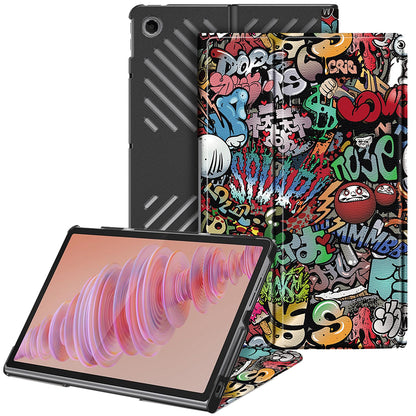 Capa para Lenovo Tab Plus 11.5 polegadas, Techsuit, FoldPro Urban Vibe, Multicolor