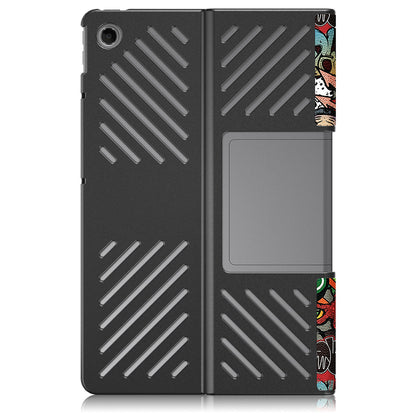 Capa para Lenovo Tab Plus 11.5 polegadas, Techsuit, FoldPro Urban Vibe, Multicolor