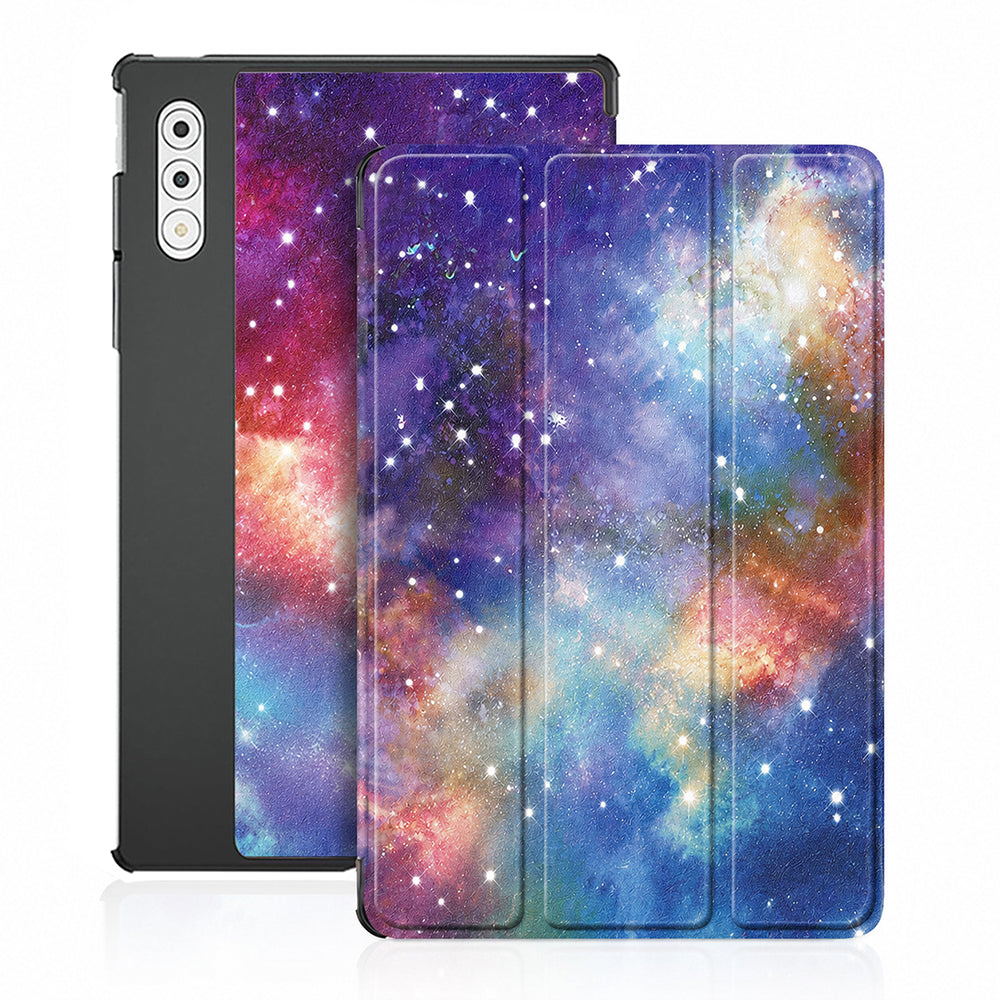 Capa para Lenovo Yoga Tab Plus, Techsuit, FoldPro Galaxy, Multicolor