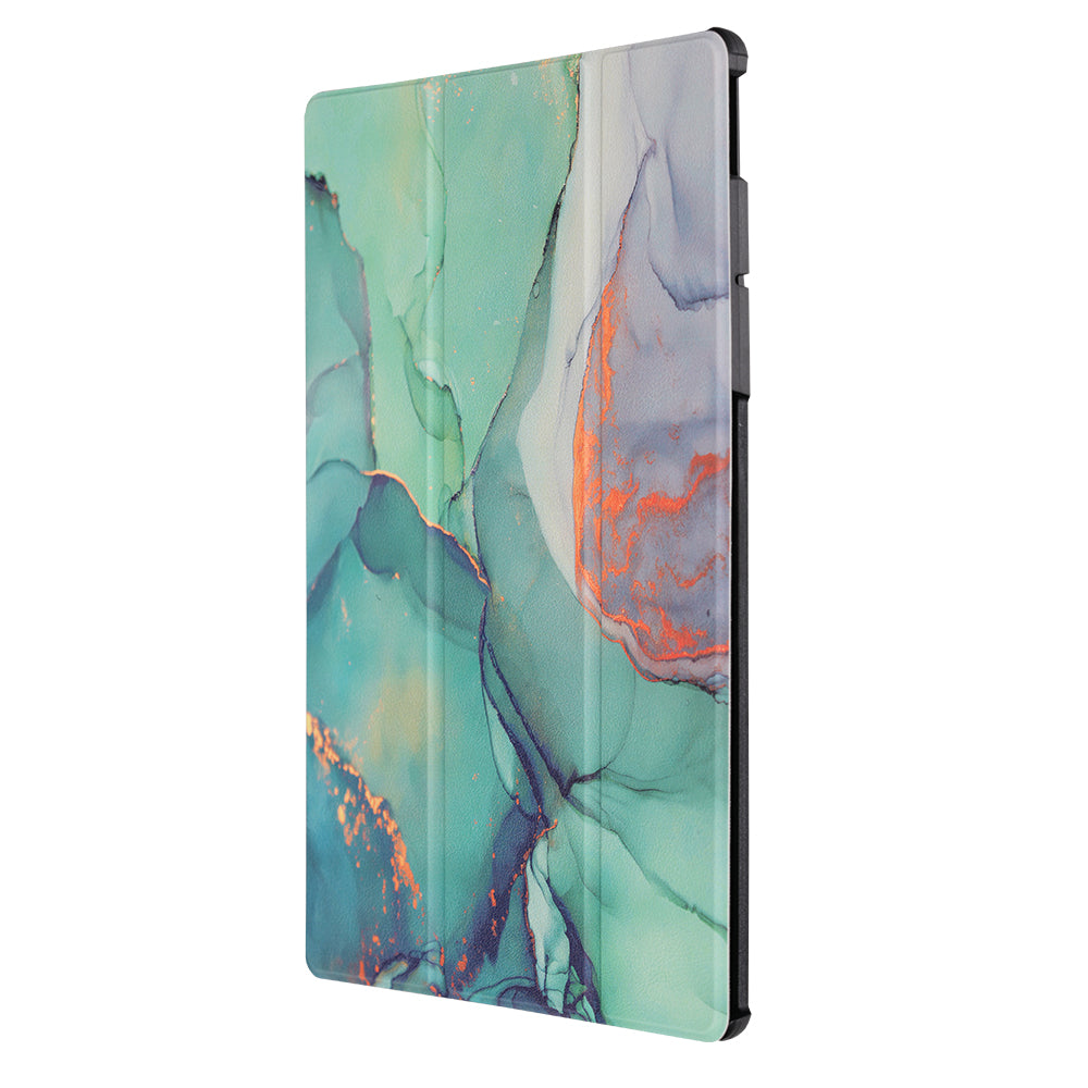 Capa para Lenovo Yoga Tab Plus, Techsuit, FoldPro Green Time, Multicolor