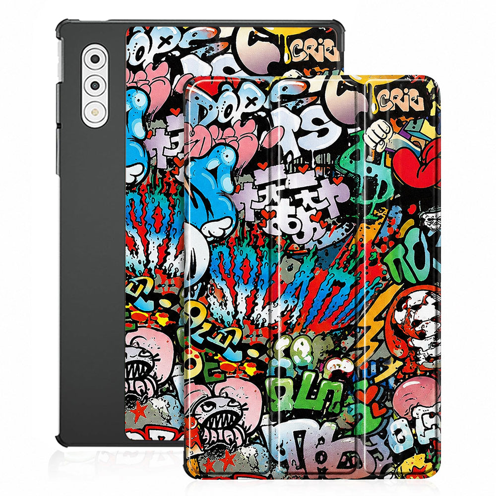 Capa para Lenovo Yoga Tab Plus, Techsuit, FoldPro Urban Vibe, Multicolor