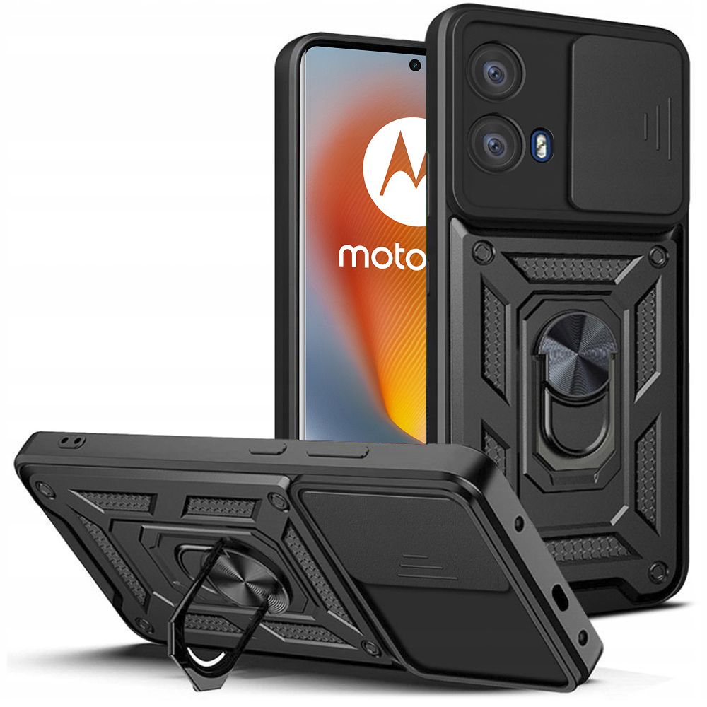 Capa para Motorola Edge 50 Fusion, Tech-Protect, CamShield Pro, Preto 