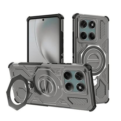 Capa para Motorola Edge 60 Pro, Techsuit, Carbon Shield Pro, Fumado