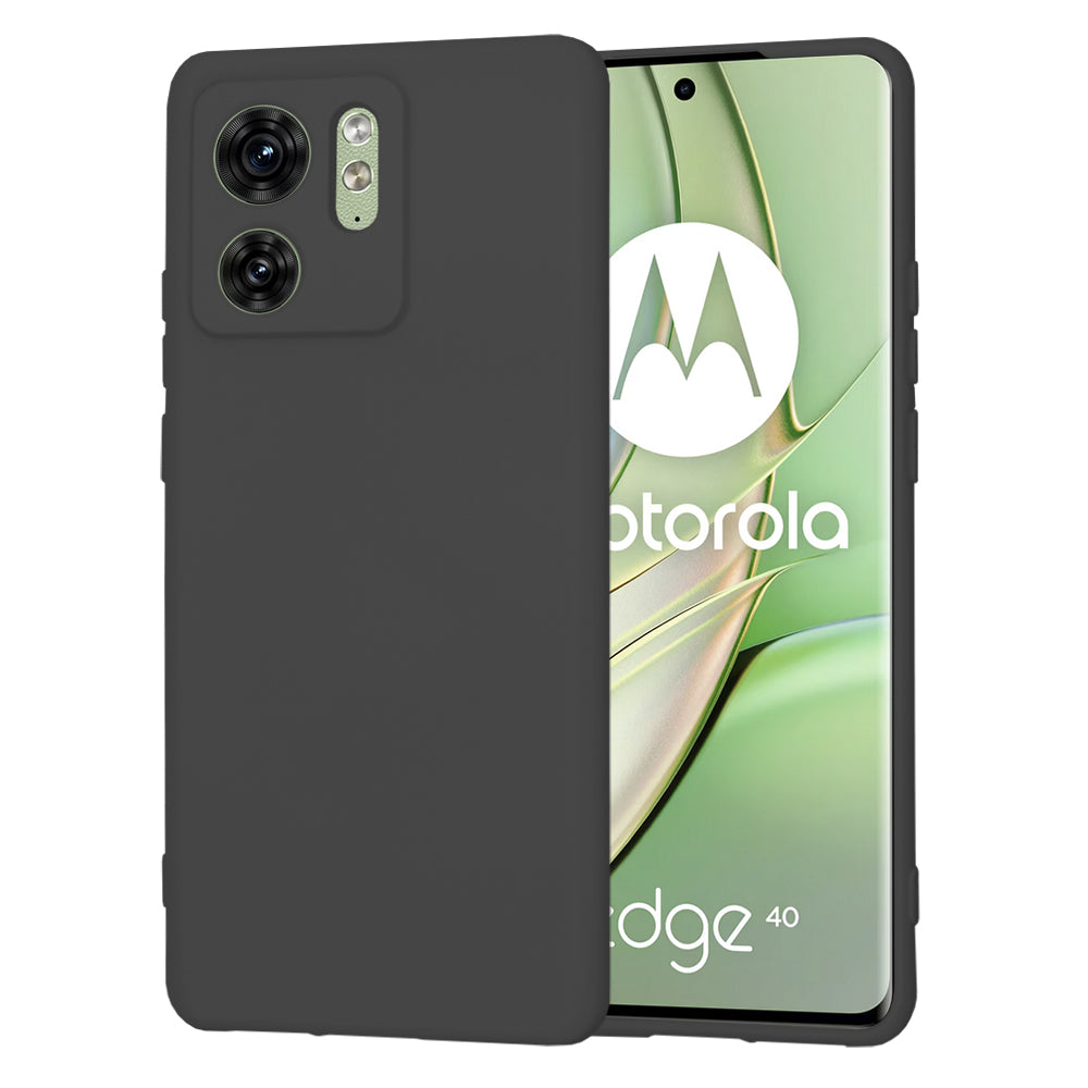Capa para Motorola Edge (2023) / Edge 40, Techsuit, SoftFlex, Preta