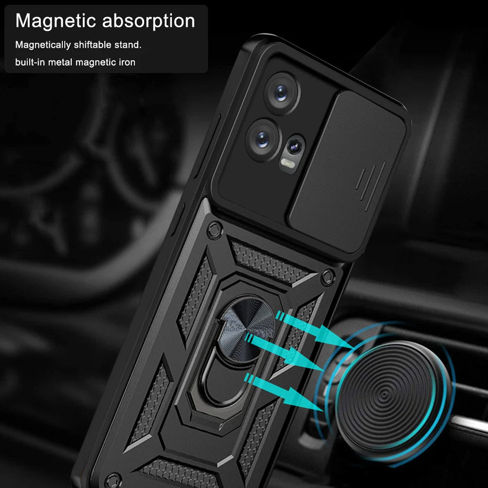 Capa para Motorola Edge 30 Fusion, Techsuit, CamShield, Preta