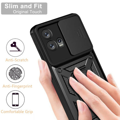 Capa para Motorola Edge 30 Fusion, Techsuit, CamShield, Preta