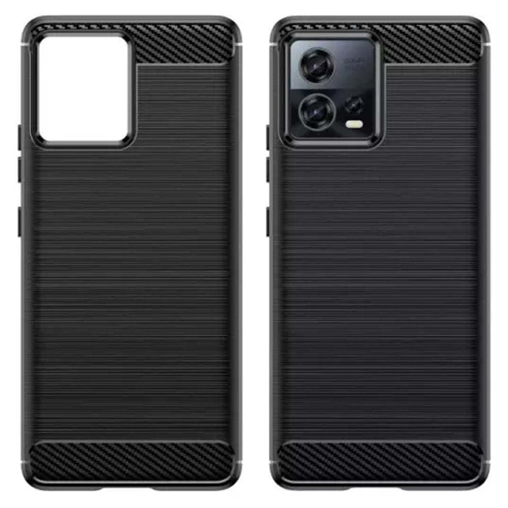 Capa para Motorola Edge 30 Fusion, Techsuit, Carbono, Preta
