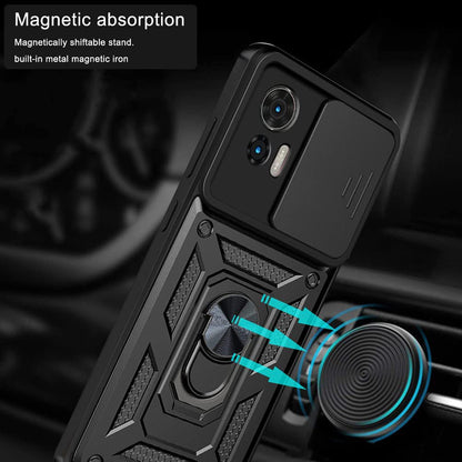 Capa para Motorola Edge 30 Neo, Techsuit, CamShield, Preta