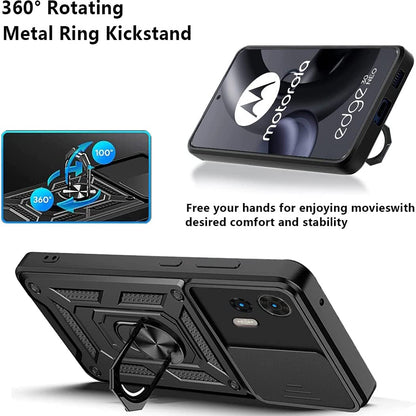 Capa para Motorola Edge 30 Neo, Techsuit, CamShield, Preta