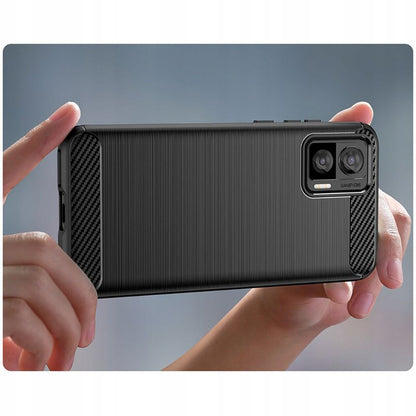 Capa para Motorola Edge 30 Neo, Techsuit, Carbono, Preta