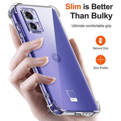 Capa para Motorola Edge 30 Neo, Techsuit, Shockproof Clear, Transparente