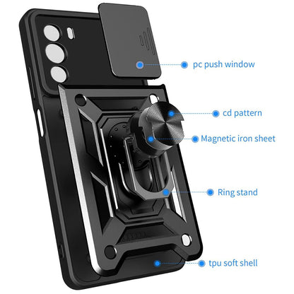 Capa para Motorola Edge 30, Techsuit, CamShield, Preta