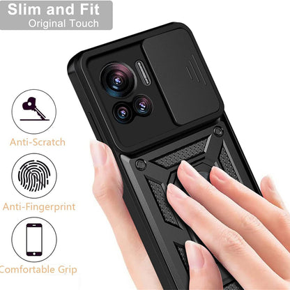 Capa para Motorola Edge 30 Ultra, Techsuit, CamShield, Preta