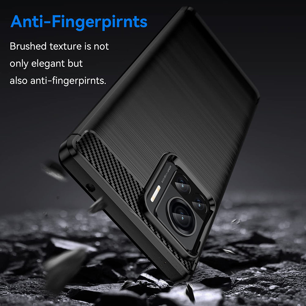 Capa para Motorola Edge 30 Ultra, Techsuit, Carbono, Preta