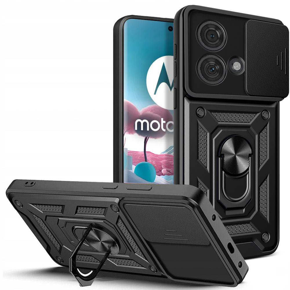Capa para Motorola Edge 40 Neo, Techsuit, CamShield, Preta