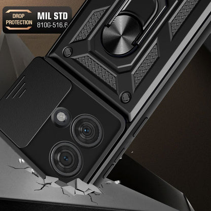 Capa para Motorola Edge 40 Neo, Techsuit, CamShield, Preta