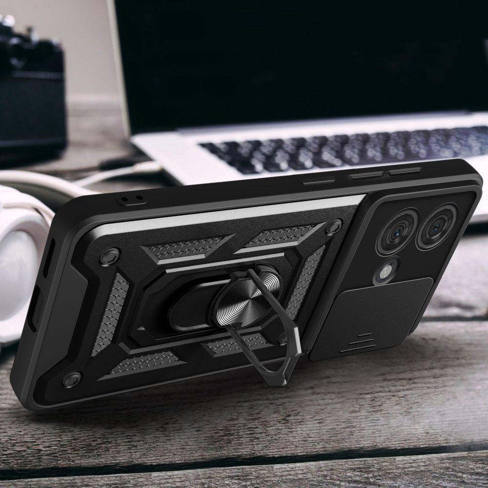 Capa para Motorola Edge 40 Neo, Techsuit, CamShield, Preta
