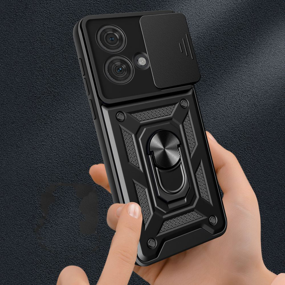 Capa para Motorola Edge 40 Neo, Techsuit, CamShield, Preta