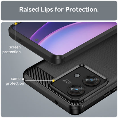 Capa para Motorola Edge 40 Neo, Techsuit, Carbono, Preta