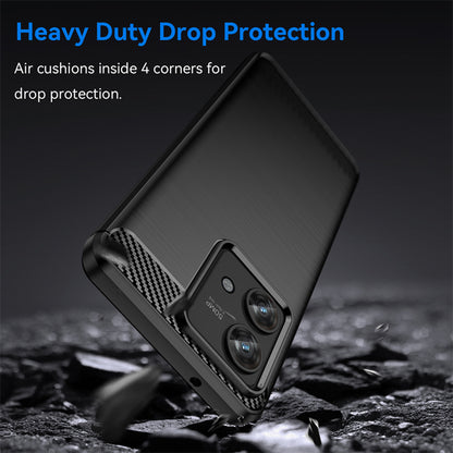 Capa para Motorola Edge 40 Neo, Techsuit, Carbono, Preta