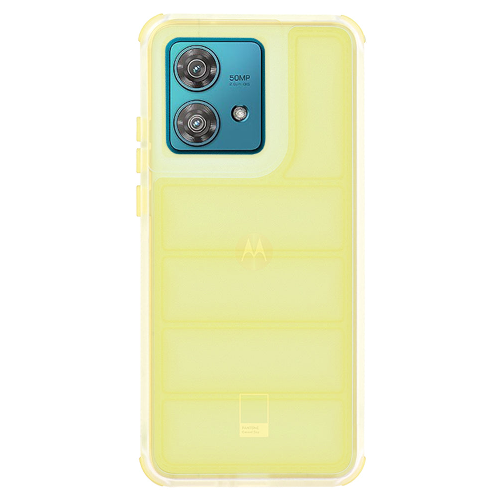 Capa para Motorola Edge 40 Neo, Techsuit, Wave Shield, Amarela